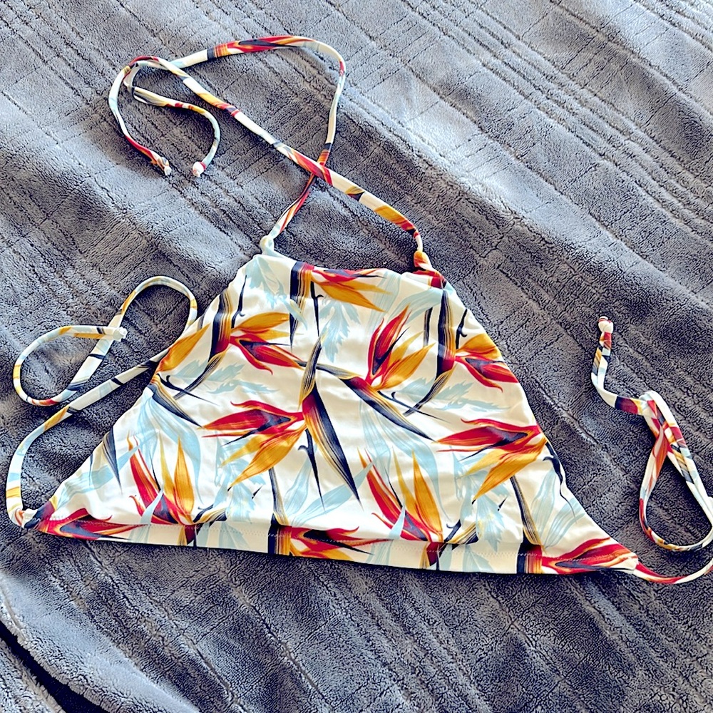 Lively halter swim top